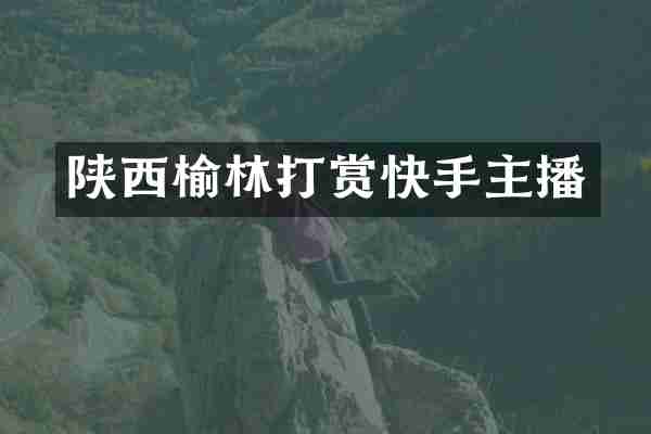 陕西榆林打赏快手主播