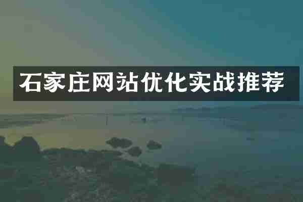 石家庄网站优化实战推荐