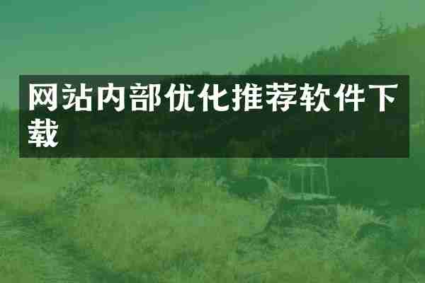 网站内部优化推荐软件下载
