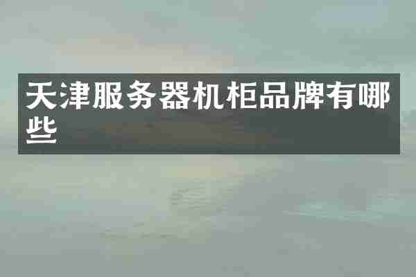 天津服务器机柜品牌有哪些