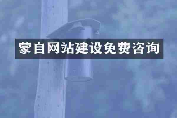 蒙自网站建设免费咨询