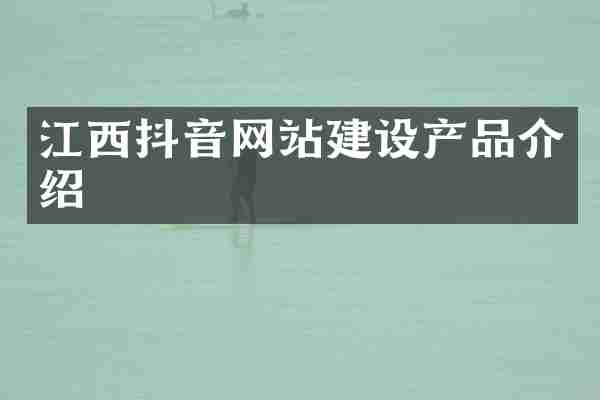 江西抖音网站建设产品介绍