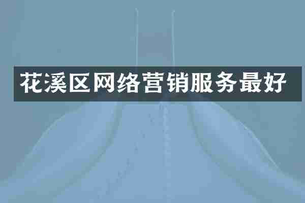 花溪区网络营销服务最好