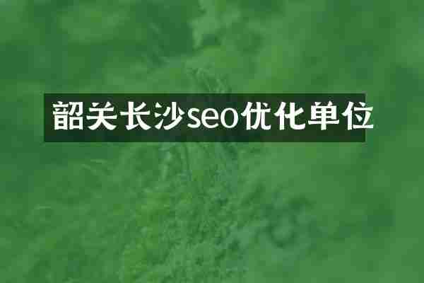 韶关长沙seo优化单位