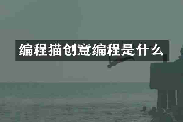 编程猫创意编程是什么