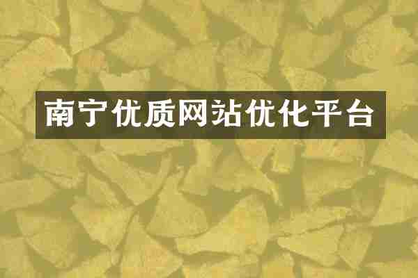 南宁优质网站优化平台