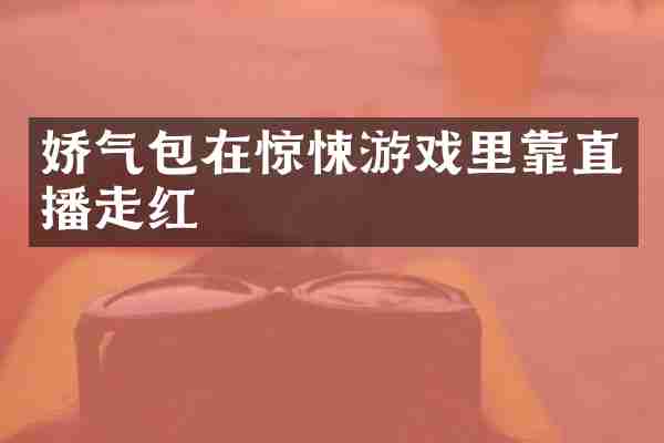 娇气包在惊悚游戏里靠直播走红