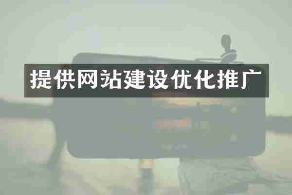 提供网站建设优化推广