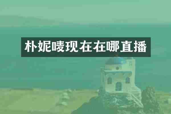 朴妮唛现在在哪直播