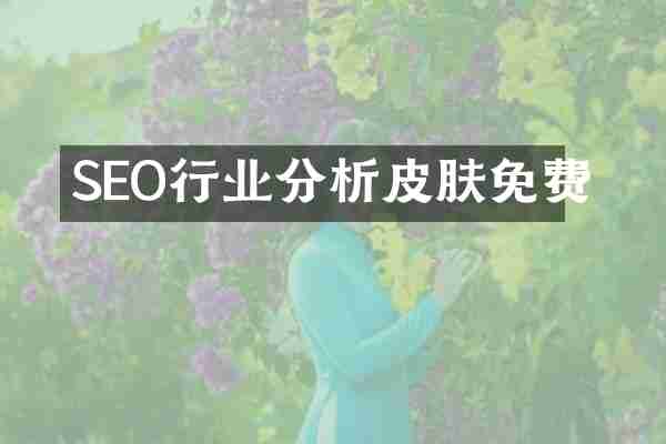 SEO行业分析皮肤免费