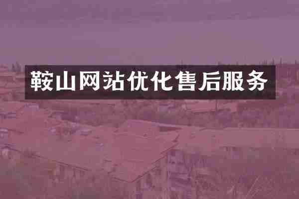 鞍山网站优化售后服务