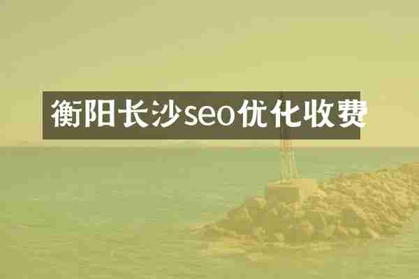 衡阳长沙seo优化收费