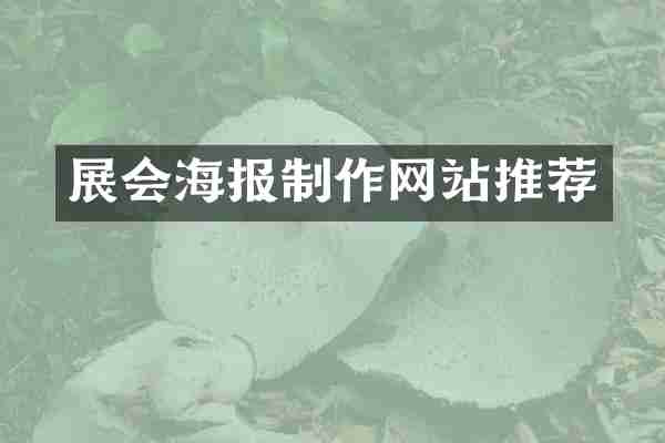 展会海报制作网站推荐