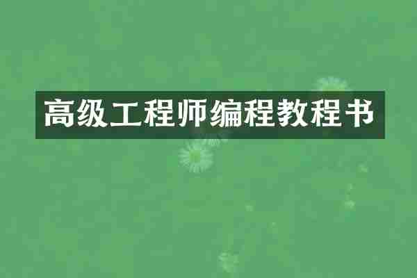 高级工程师编程教程书
