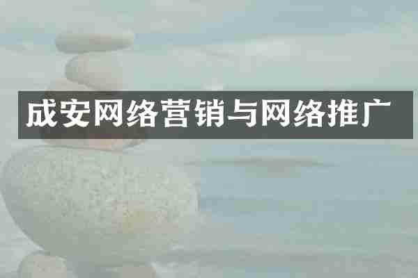成安网络营销与网络推广