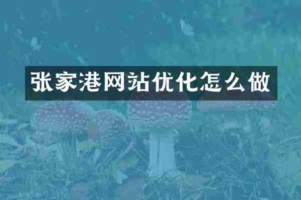 张家港网站优化怎么做
