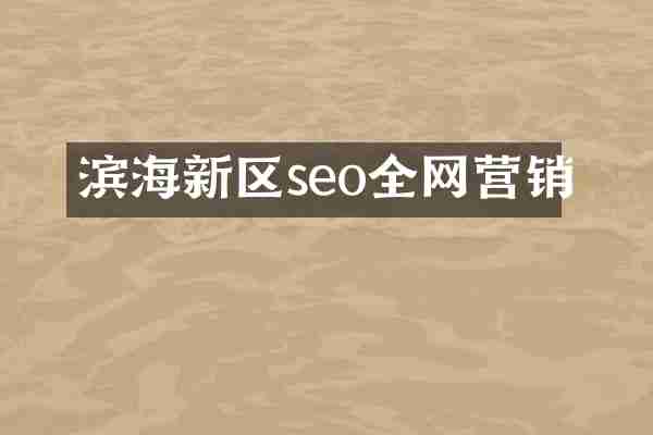 滨海新区seo全网营销