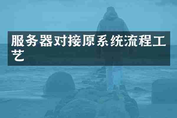 服务器对接原系统流程工艺