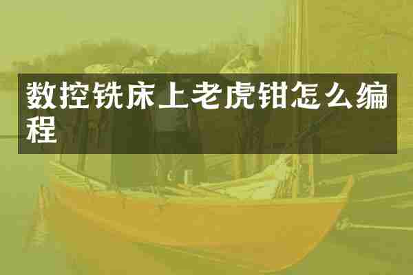 数控铣床上老虎钳怎么编程