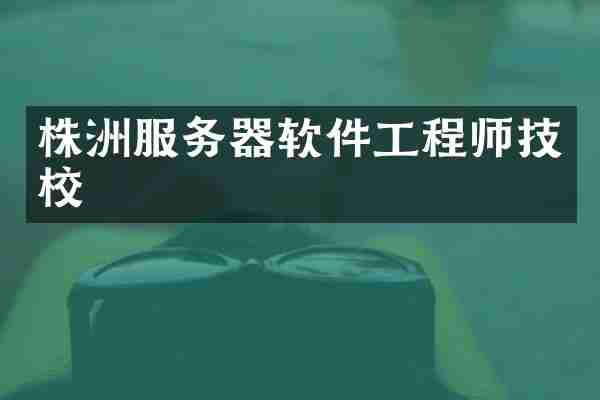 株洲服务器软件工程师技校