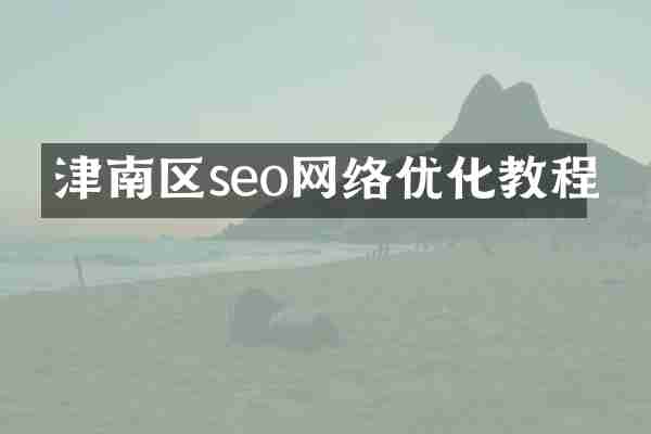 津南区seo网络优化教程