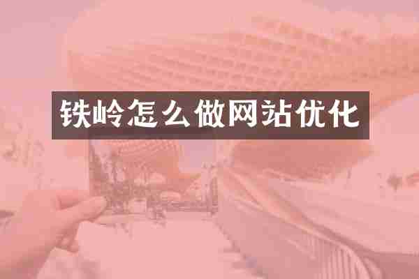 铁岭怎么做网站优化
