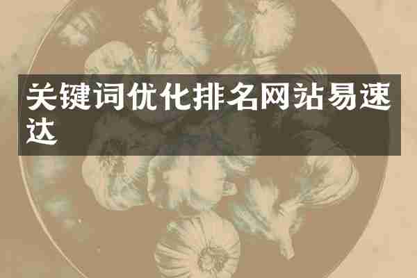 关键词优化排名网站易速达