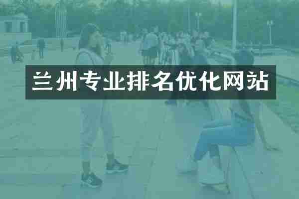 兰州专业排名优化网站