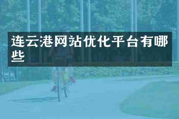 连云港网站优化平台有哪些