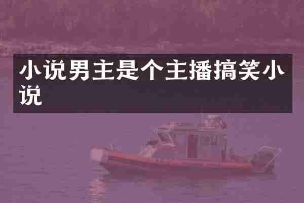小说男主是个主播搞笑小说