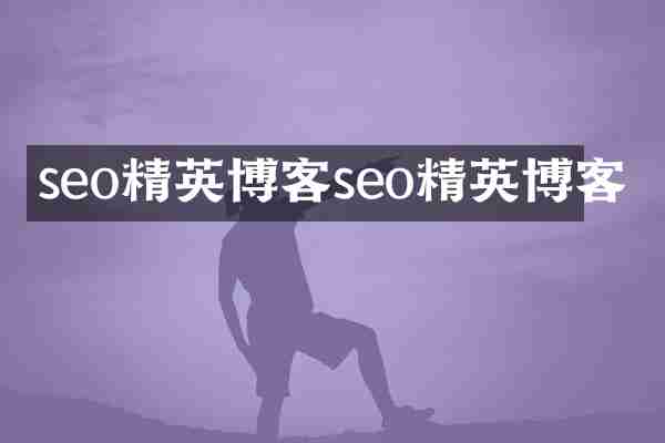 seo精英博客seo精英博客