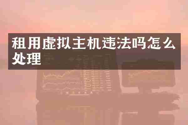 租用虚拟主机违法吗怎么处理