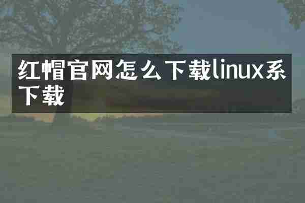 红帽官网怎么下载linux系统下载