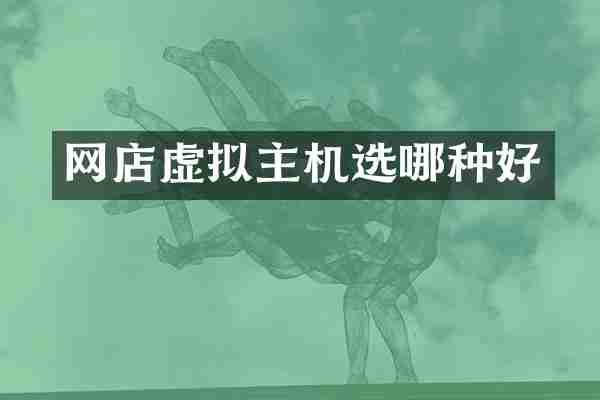 网店虚拟主机选哪种好
