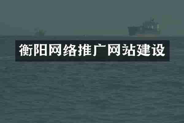 衡阳网络推广网站建设