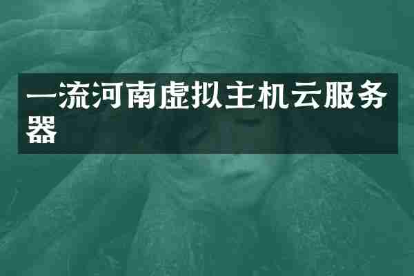 一流河南虚拟主机云服务器