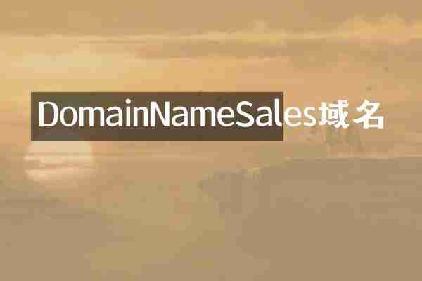 DomainNameSales域名