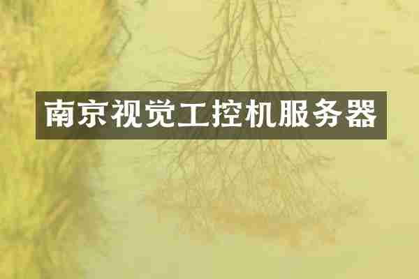 南京视觉工控机服务器
