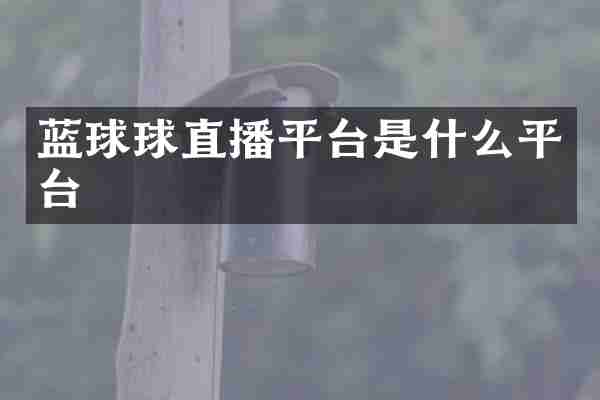 蓝球球直播平台是什么平台
