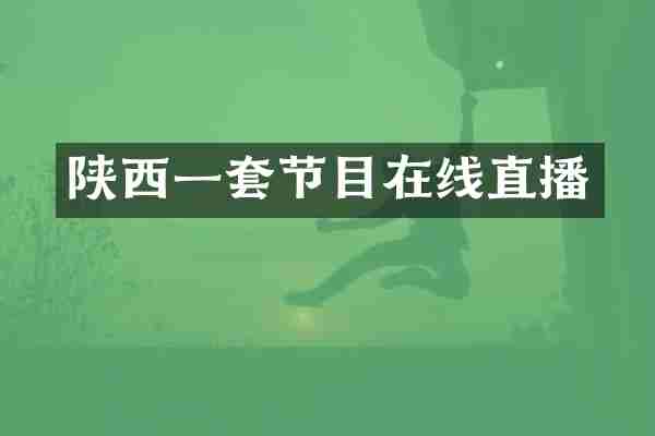 陕西一套节目在线直播