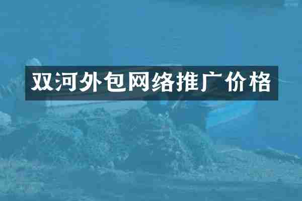 双河外包网络推广价格