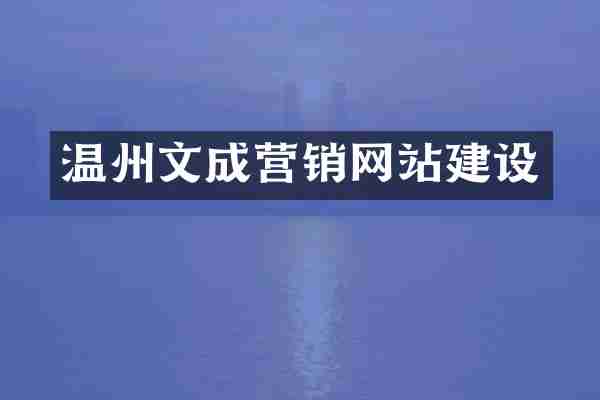 温州文成营销网站建设