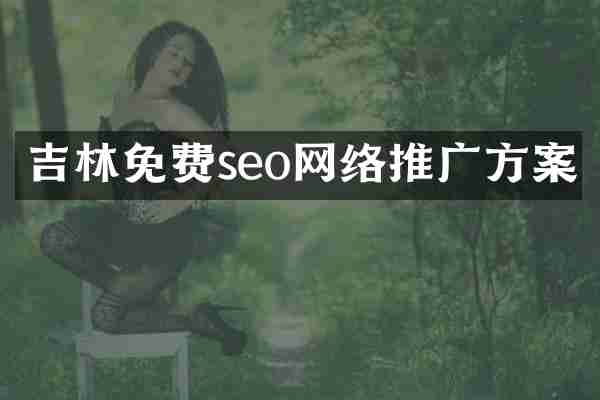 吉林免费seo网络推广方案
