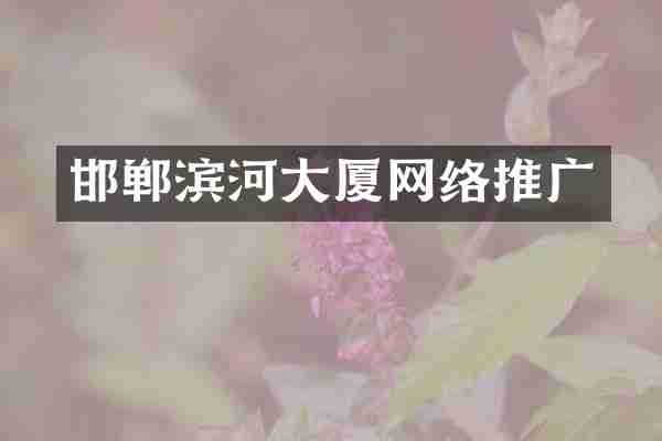 邯郸滨河大厦网络推广