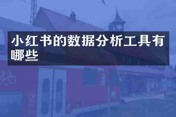 小红书的数据分析工具有哪些