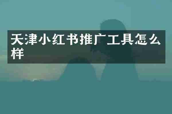 天津小红书推广工具怎么样