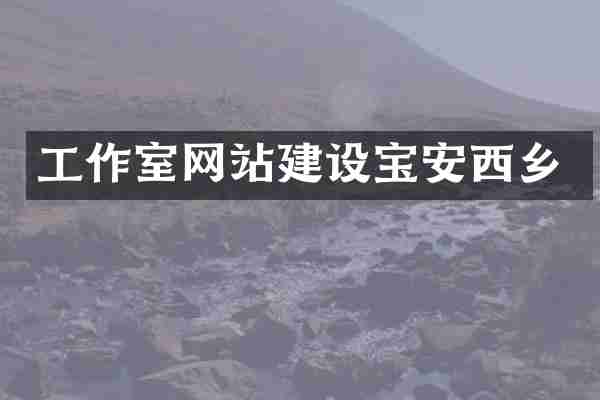工作室网站建设宝安西乡