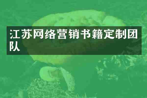 江苏网络营销书籍定制团队