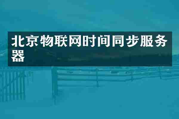 北京物联网时间同步服务器