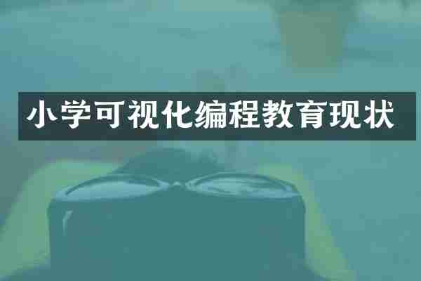 小学可视化编程教育现状